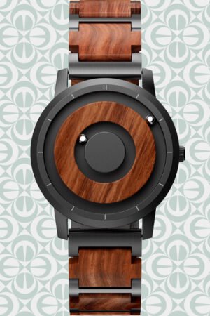 magnetic quartz watch for men - EUTOUR E022H, product view 1