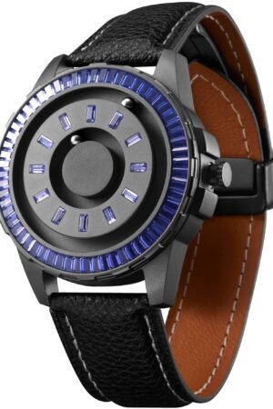 automatic mechanical watch in Blue - EUTOUR J048