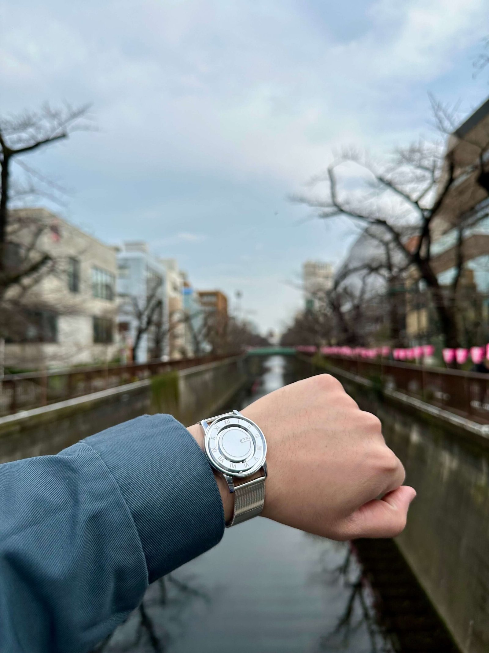 mirror dial watch - EUTOUR U056M, product view 2